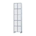 Ver imagem 1 de Armário Roupeiro de Aço 10 Portas para Vestiário Branco com Chave