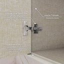 Ver mais imagens de Cozinha Compacta 5 Peças 100% MDF com Torre Quente e Tampo para Cooktop Fineze