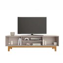 Ver imagem 3 de Rack para Tv 70 Polegadas 2 Portas Ripadas Trunfo Pés Mdf Usinados Jcm Movelaria