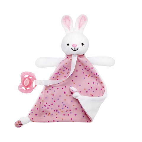 Naninha para Bebê Coelho Rosa - Buba:rosa/coelho