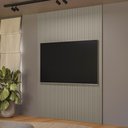 Ver imagem 1 de Painel para Tv até 75 Polegadas Ripado Gris Fosco 810010149 - Linea Brasil