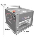 Ver imagem 2 de Cilindro Elétrico Laminador de Massas Pão Pizza Pastel 30cm 110v