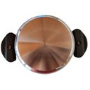 Ver imagem 7 de Jogo de Panelas 5 Peças Gulê Alumínio Grafite Tampa Vidro