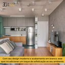 Ver imagem 2 de Kit 4 Spot de Sobrepor Quadrat C/ Lâmpada Led Mr16 Oferta! - Branco - Branco Frio