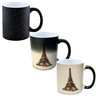 Caneca Mágica Glitter Muda de Cor Y2 Torre Eiffel Desenho - 1