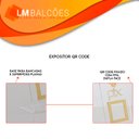 Ver imagem 2 de Expositor Qr Code Pix - Cristal com Dourado