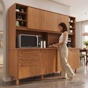 Ver mais imagens de Armário de Cozinha 7 Portas 2 Gavetas Adelle Yescasa