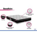 Ver imagem 4 de Cama Box Crc Viúva +Colchão Molas Super Pocket Physical Ortobom 128x188