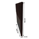 Ver imagem 3 de Cabeceira Cama Box Casal Lisboa 140cm Corano Marrom - Abmaza