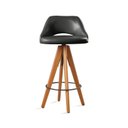 Ver imagem 5 de Kit 2 Banquetas Giratórias Estofadas com Encosto Nicole