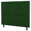 Ver imagem 3 de Kit Cabeceira E Baú Cama Box Queen 160Cm Suede Verde