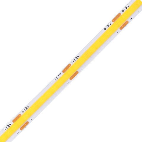 Fita Led Cob Royal 5m 14w 12v 3000k Irc95 Ip20 - Gaya