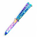 Ver imagem 5 de Canivete Butterfly de Treino Bsl-3 Rainbow sem Corte