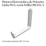 Suporte de Parede Decorativo Tipo U Multiuso Aço Resistente Gancho Moderno Mangueira Escada - 6