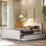 Bicama Casal de Madeira Maciça Woodstore com Cama Auxiliar - 1