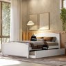 Bicama Casal de Madeira Maciça Woodstore com Cama Auxiliar - 3