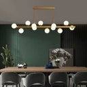 Ver imagem 7 de Lustre Esfera Barra Dourada 113cm - Smart Norte