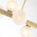 Ver imagem 4 de Lustre Esfera Barra Dourada 113cm - Smart Norte
