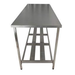 Mesa Aço Inox Profissional 170x70x90 Cm Nortinox - 3