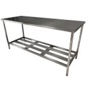 Ver imagem 1 de Mesa Aço Inox Profissional 170x70x90 cm Nortinox