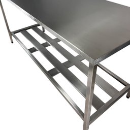 Mesa Aço Inox Profissional 170x70x90 Cm Nortinox - 5