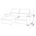 Ver imagem 5 de Sofá Konrad Retrátil Reclinável Mônaco 2,10 Metros Bouclê Terracota