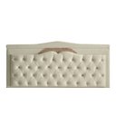 Ver imagem 1 de Cabeceira de Cama Box Painel Barcelona King 195 Cm Retro Capitonê Botão Encapados Suede Porcelana do