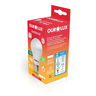 Kit 12 Lâmpada Led Bulbo 9w Branco Quente (3000k) - Ourolux - 3
