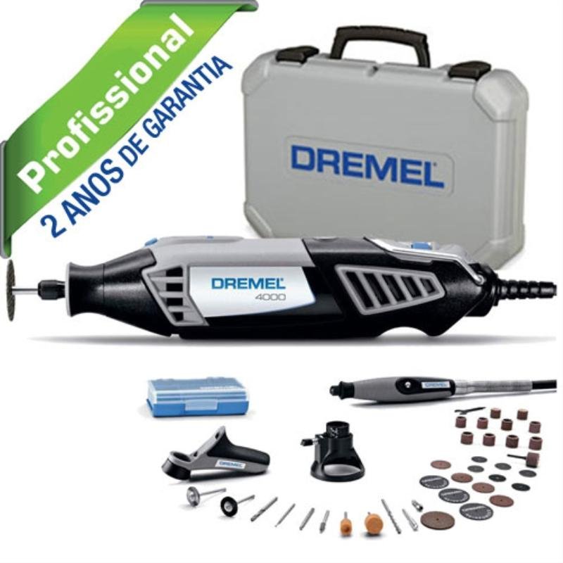 Retífica Dremel 4000 com 36 Acessórios e 3 Acoplamentos + Kit 160 Peças DREMEL - 2