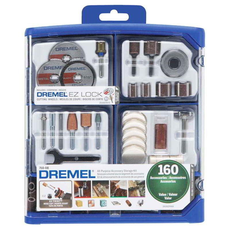 Retífica Dremel 4000 com 36 Acessórios e 3 Acoplamentos + Kit 160 Peças DREMEL - 3