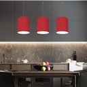 Ver imagem 3 de Lustre Luminária Pendente Vivare Free Lux Pe-4102pr Cúpula em Tecido 13x30cm