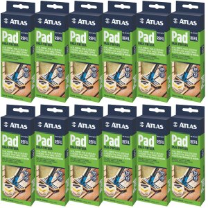 Refil de Pad para Pintura Deck Madeira Verniz | Atlas | Kit 12 Un