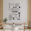 Ver imagem 1 de Adesivo de Parede Frase Bem Vindo Academia Palavras Motivação Força Recepção Loja Fitness Kanto Stor