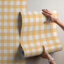 Ver imagem 1 de Papel de Parede Autocolante Xadrez Aquarela - 3 Metros