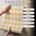 Ver imagem 4 de Papel de Parede Autocolante Xadrez Aquarela - 3 Metros