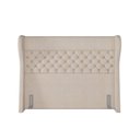 Ver imagem 1 de Cabeceira Cama Box Casal 140 cm P05 Madrid Linho Creme - Lyam Decor