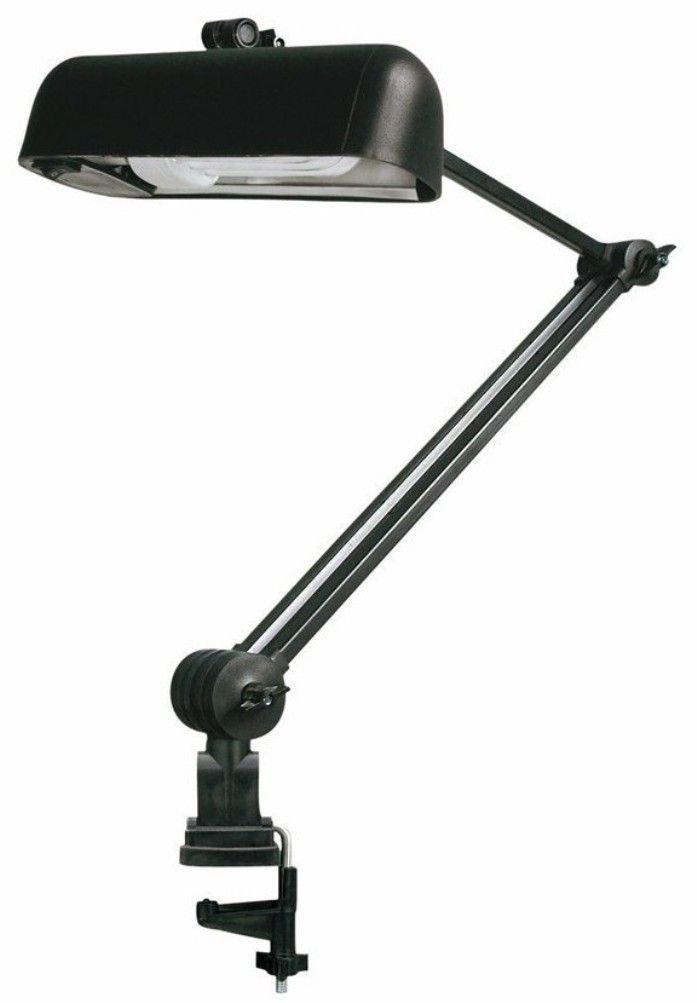 Luminária Articulada com Garra 387 Preta Ilutec Preto - 1