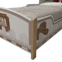 Ver imagem 2 de Cama Infantil Boiadeira Branca Proteção Lateral Gelius
