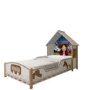 Ver imagem 3 de Cama Infantil Boiadeira Branca Proteção Lateral Gelius