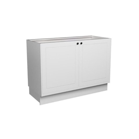 Balcão de Cozinha Évora Ph 3118 C/ 2 Portas S/ Tampo 120cm Branco - Herval
