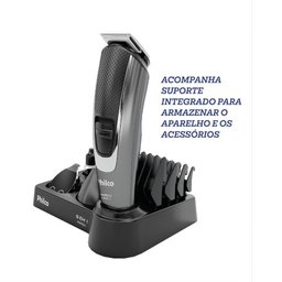Aparador de Pelos 8 Acessórios Philco bivolt Pape01 - 3