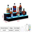 Ver imagem 6 de Takywep Expositor Led para Garrafas 2 Andares 102cm Branco/preto