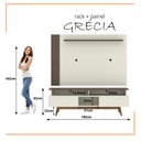 Ver imagem 2 de Rack com Painel Ripado para Tv até 70 Polegadas 2 Gavetas Grécia 180cm
