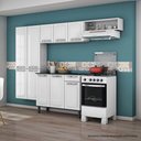 Ver mais imagens de Balcão de Cozinha com Tampo Itatiaia Aço 3 Portas 1 Gaveta Rose