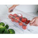 Ver imagem 2 de Kit 3 Organizadores De Geladeira Transparentes Porta Ovos 36 UN Porta Frutas Legumes Clear Fresh OU