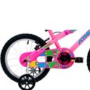 Ver imagem 3 de Bicicleta Athor Aro 16 Baby Girl com Cestinha