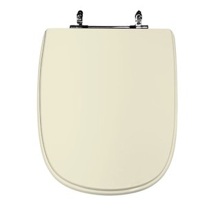 Assento Sanitário Poliéster para Louça Ibiza (incepa) Aço (reb. Oculto) Biscuit