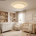 Ver imagem 7 de Plafon Dubai Redondo Led 30cm 30w Dourado Multitemperatura Bivolt Moderno