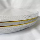 Ver imagem 4 de Plafon Dubai Redondo Led 30cm 30w Dourado Multitemperatura Bivolt Moderno