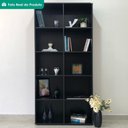 Ver imagem 6 de Estante Multiuso 10 Nichos 90x188 cm Preto Artany